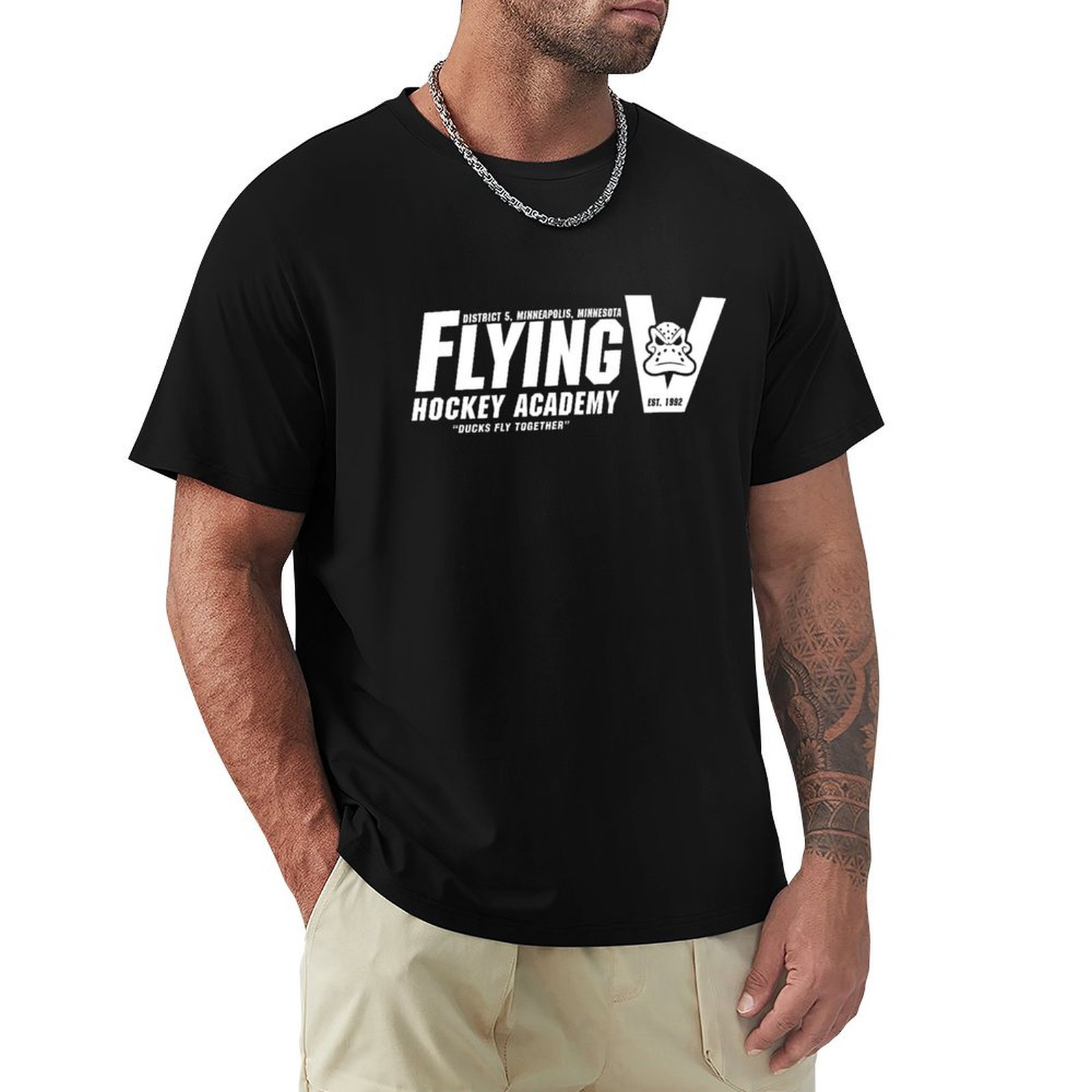 Academy Sports Outdoor - Koszulka Flying V Hockey Academy, sportowa