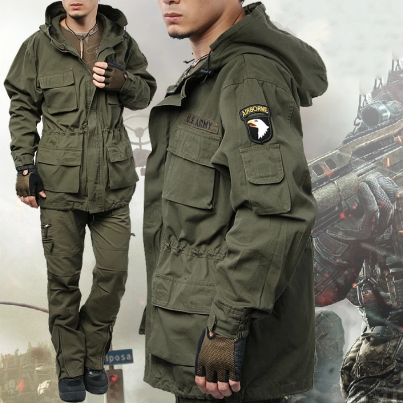 Outdoor Sport Windbreaker - US Military Fleece Tactical Windbreaker Jacket