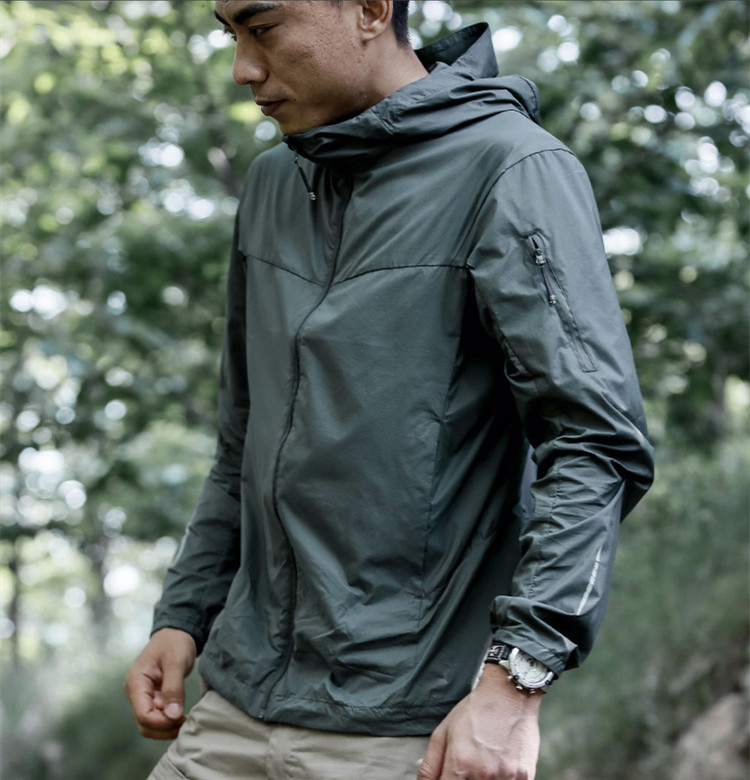 FSTAR-męska oddychająca odzież – Outdoor Sport Windbreaker recenzja i cena