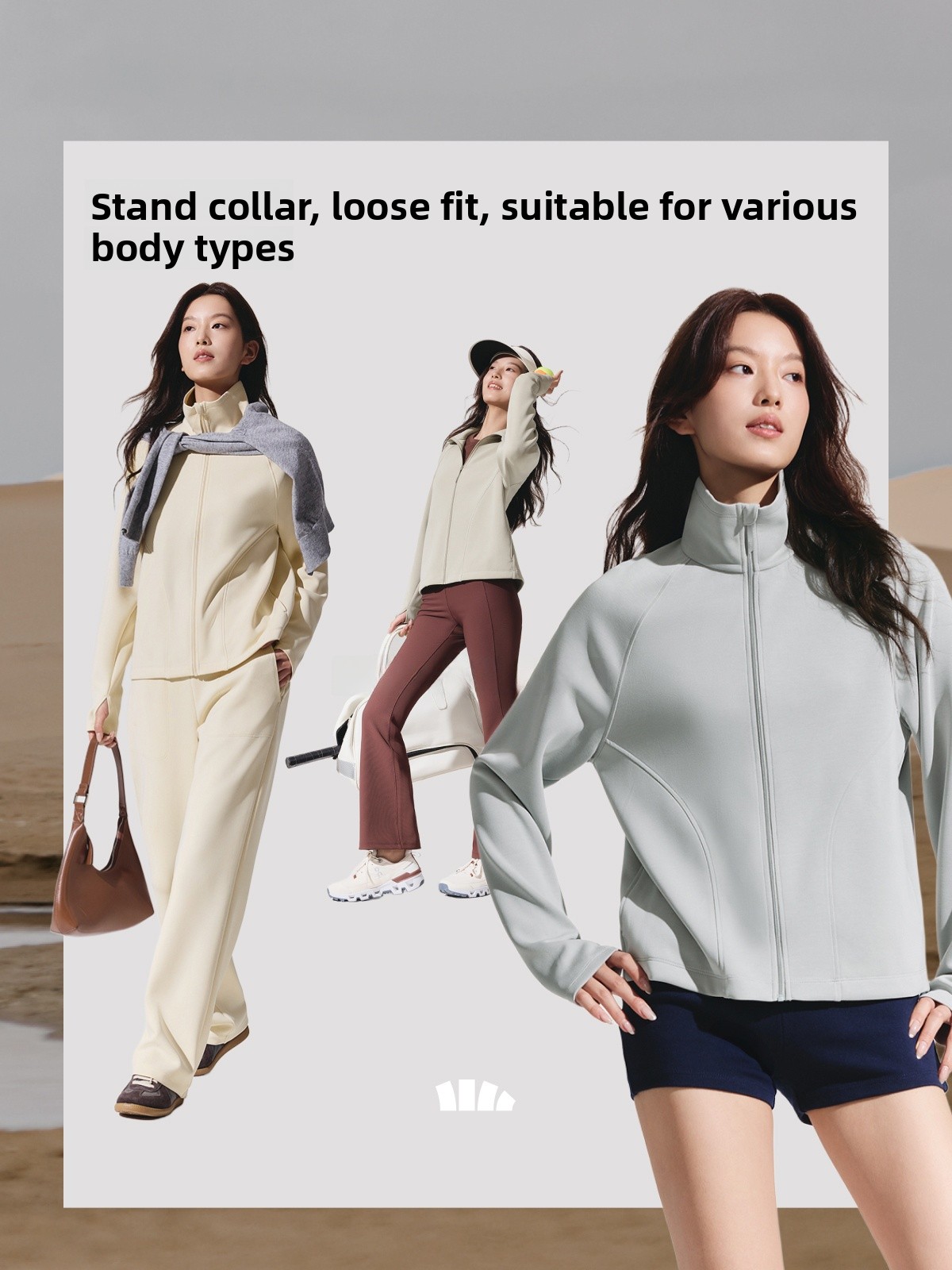 Luźna damska kurtka sportowa,  – Outdoor Sport Jacket recenzja i cena