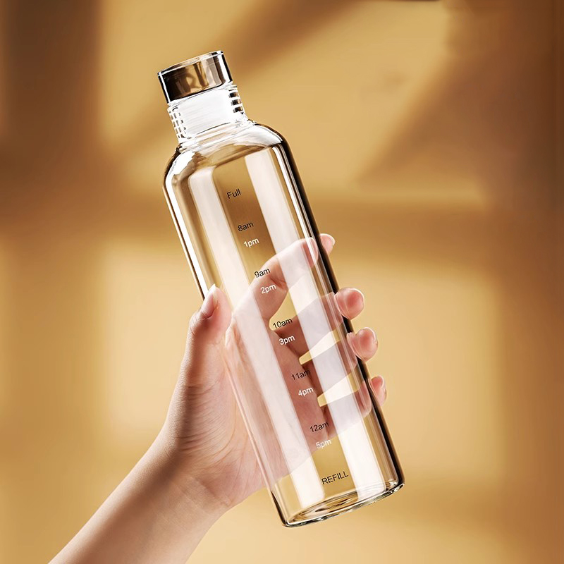 FOME 500/750/1000ml Szklana sp – Outdoor Sport Glass Water Bottle recenzja i cena