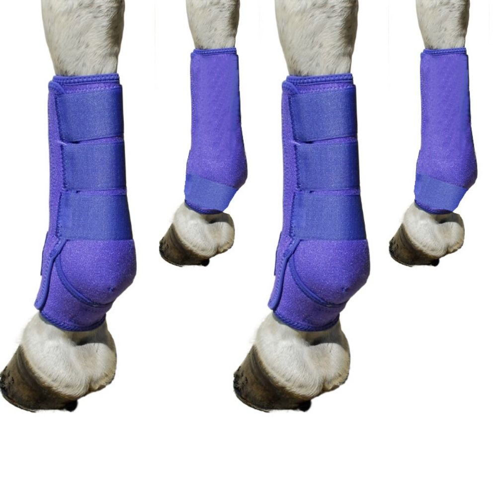4 szt./zestaw Kolorowe ochrani – Brushing Boot Horse recenzja i cena