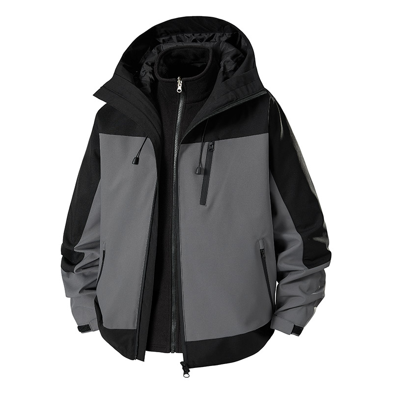 Kurtka męska 3w1 do wędrówek,  – Outdoor Sport Windbreaker recenzja i cena