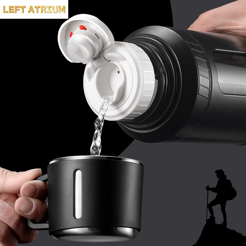 Butelka na wodę o dużej pojemn – Outdoor Sport Glass Water Bottle recenzja i cena