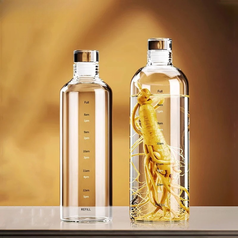 Szklana butelka sportowa na wo – Outdoor Sport Glass Water Bottle recenzja i cena